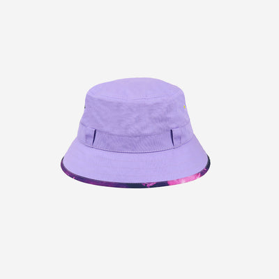 Kids sun bucket hat in lilac purple
