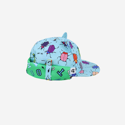 Kids Cub hat with neck flap: Bugs
