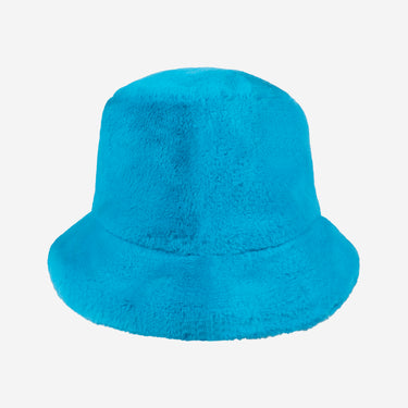Fur Bucket Hat: Turquoise (Image #2)