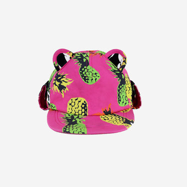 Kids pineapple print sun hat front (Image #2)