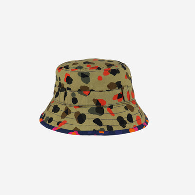 Adults Bucket Sun Hat: Leopard