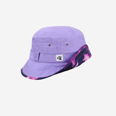 Kids sun bucket hat in lilac purple (Image #2)