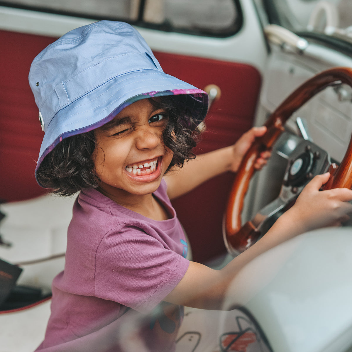 Cool Kids UV Protection Lilac Bucket Hat – Little Hotdog Watson