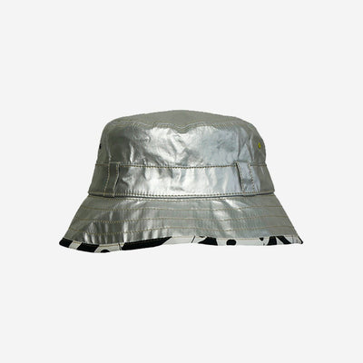 Adults Bucket Sun Hat: Silver