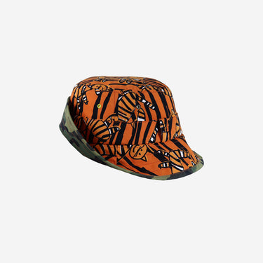 Kids tiger print sun bucket hat (Image #3)