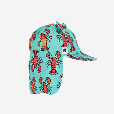 Kids Cub hat with neck flap: Lobster (Image #3)