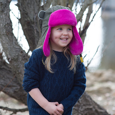 Cool Kids Winter Khaki Trapper Hat With Ear Flaps – Little Hotdog