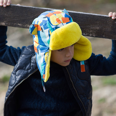 kid wearing a toucan print hat from Little Hotdog Watson (Image #9)