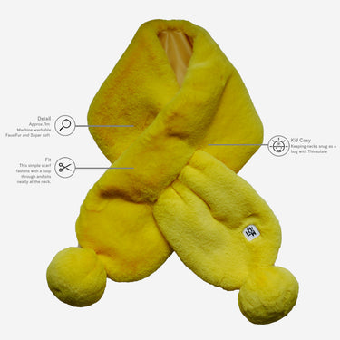 Voyager Kids Scarf: Yellow (Image #9)