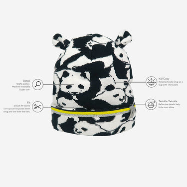 a technology diagram from kids panda print winter hat (Image #7)
